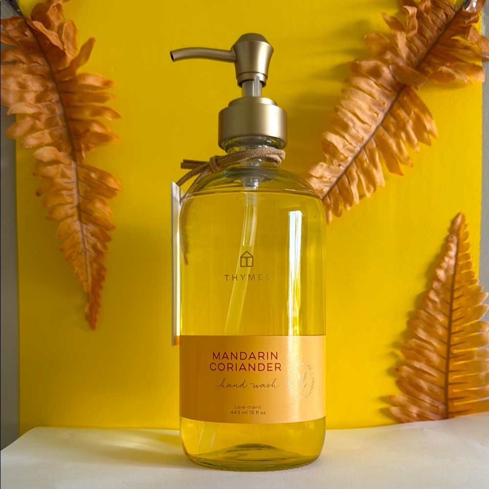 Thymes Hand Wash - 15 Fl Oz Mandarin conriander